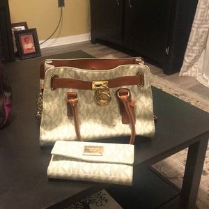 Michael Kors purse and wallet